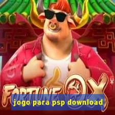 jogo para psp download